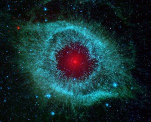 Spitzer's view of the Helix nebula