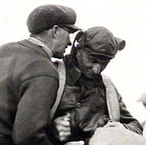 Maughan (right) was dubbed "The Lone Sun Racer."