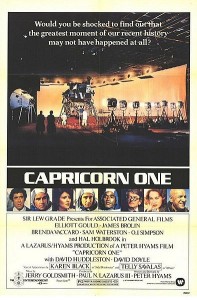 Little-known fact: Capricorn One actually was filmed on a NASA sound stage on the moon.