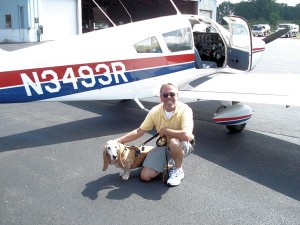 Pilot Nick O'Connell and Kroozer.