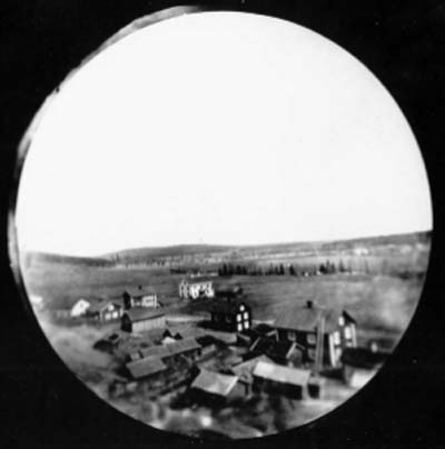 View of Karlskoga, Sweden, April 26, 1897. A rocket camera, but no rocket.