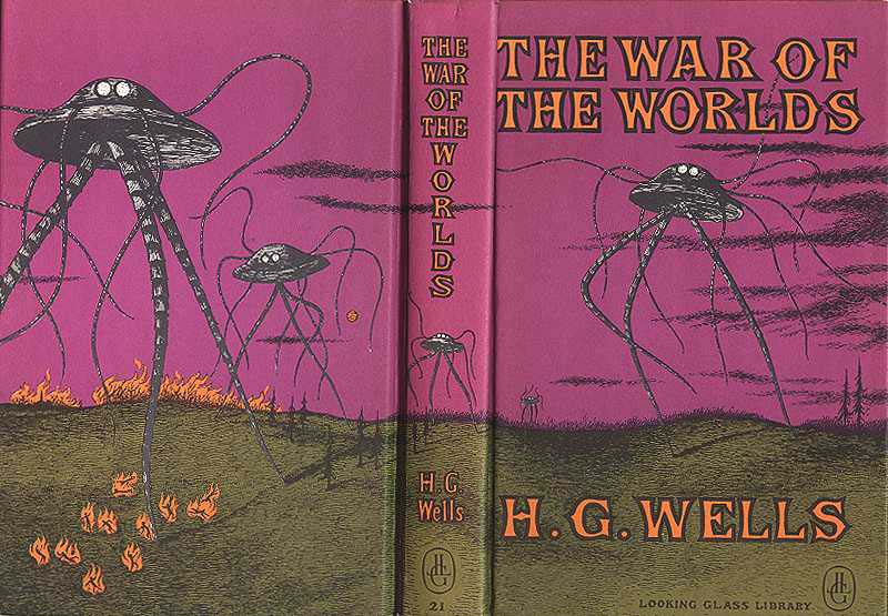 the war of the worlds book cover. war of the worlds book cover