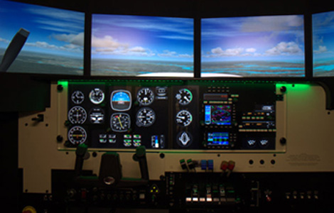 Inside the FMX (Source: Redbird Flight Simulations)